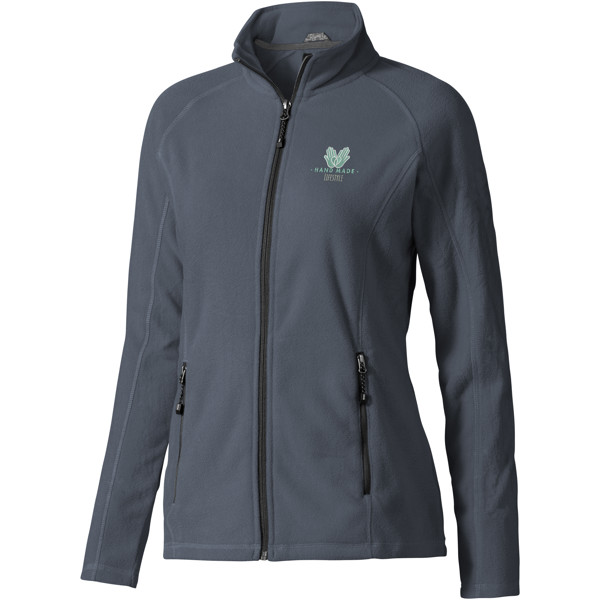 Rixford women's full zip fleece jacket - Storm grey / XS