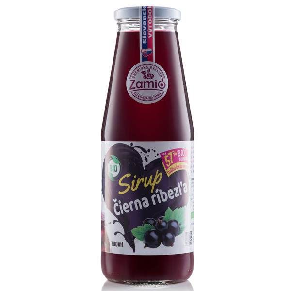 BIO SIRUP ČIERNA RÍBEZĽA 700ml