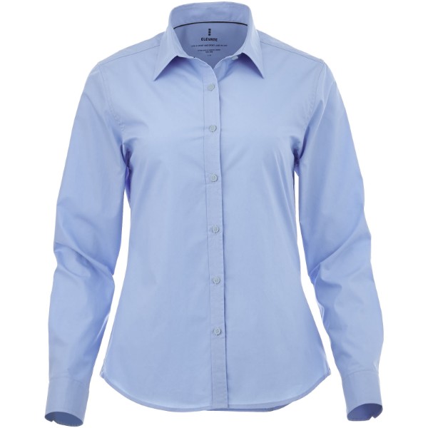 Camisa de manga larga de mujer "Hamell" - Azul Claro / XS