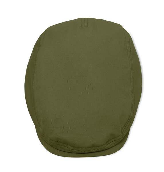 Boné Newsboy 235 gr/m² Flat Peak - Verde Exército