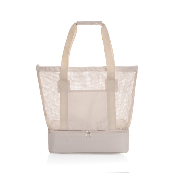 Iqlo Aware™ RPET 2-in-1 cooler tote - Beige