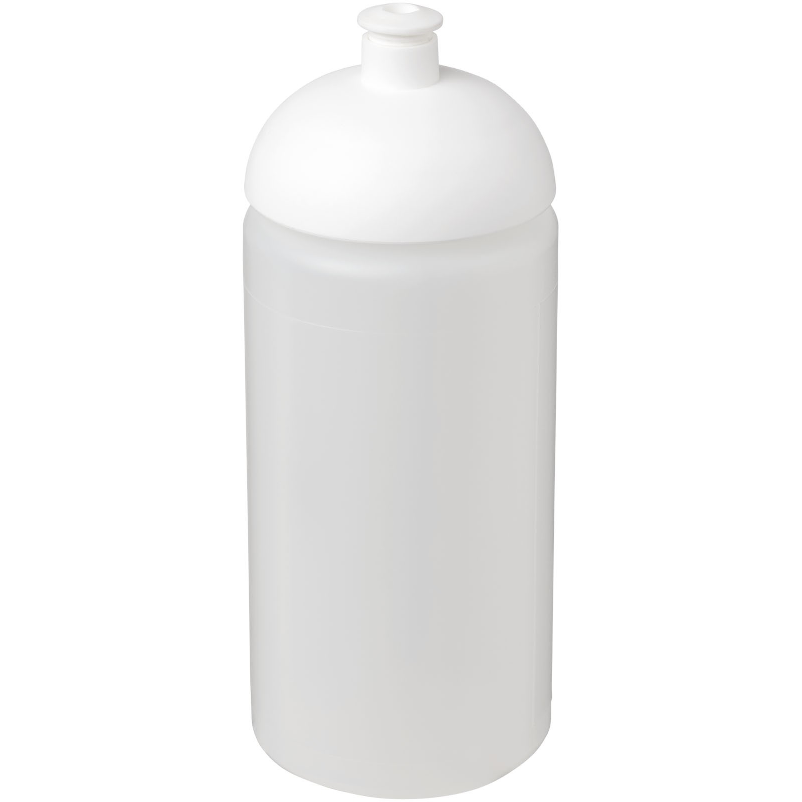 Baseline® Plus grip 500 ml dome lid sport bottle - Transparent / White