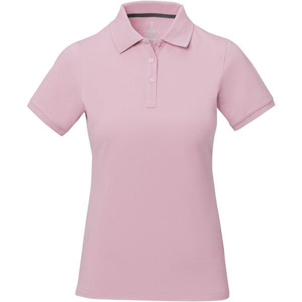 Polo manches courtes femme Calgary - Rose clair / S
