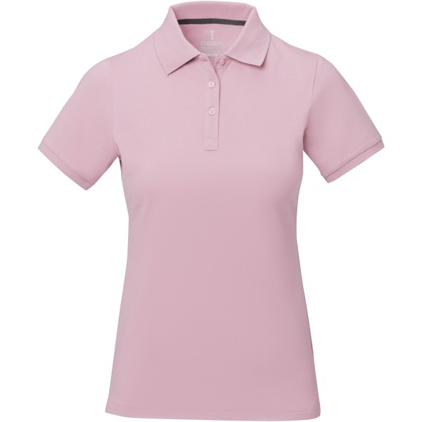 Calgary short sleeve women's polo - Light Pink / XS