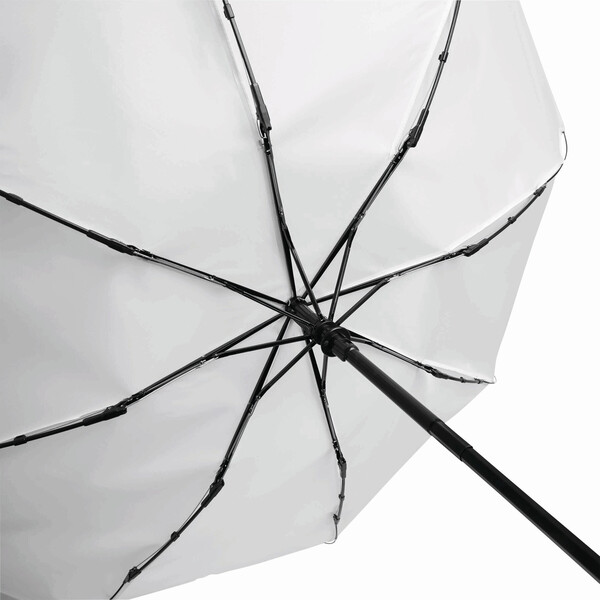 Automatic Open-Close Windproof Pocket Umbrella Plopp - White
