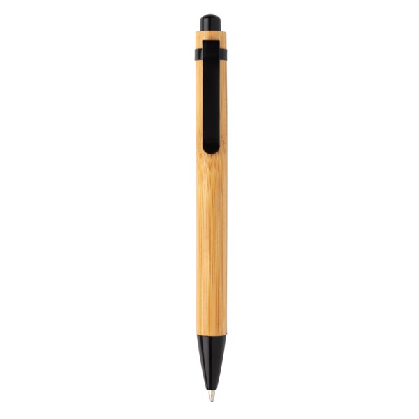 Bolígrafo de bambú - Negro