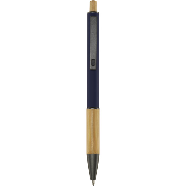 Stylo bille en aluminium recyclé Darius (encre bleue) - Marine