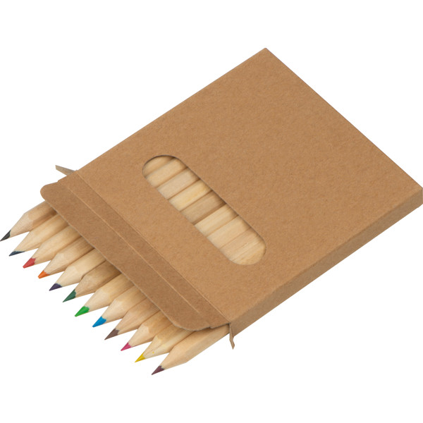 coloured pencil set 12 piece ASHTON - Multicolored
