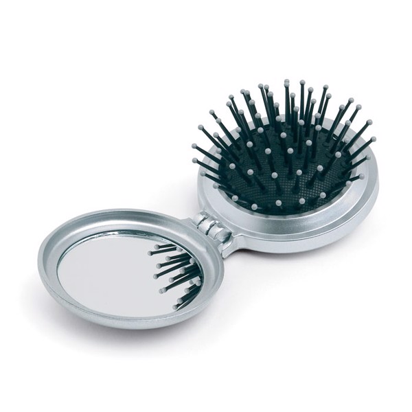 B Beauty foldable mirror brush, ABS plastic