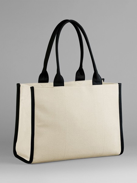 Puerto Large Tote - Natural / Black