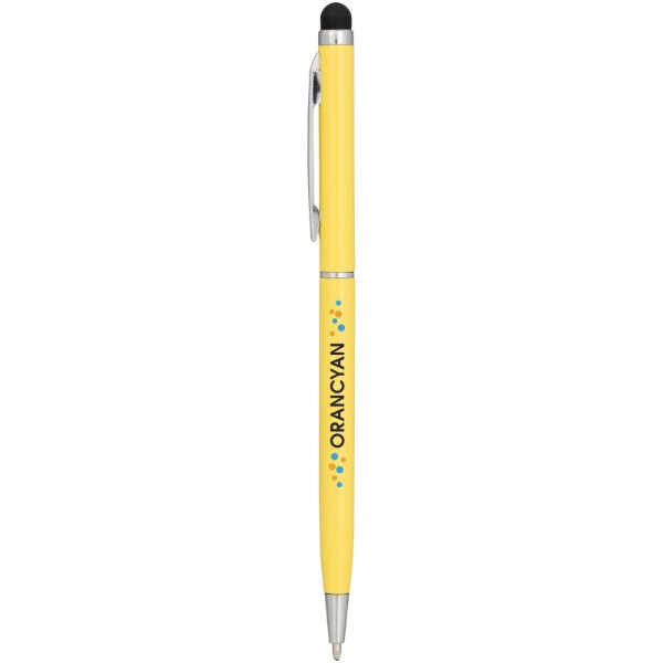 Aluminijasti kemični svinčnik Joyce - Yellow