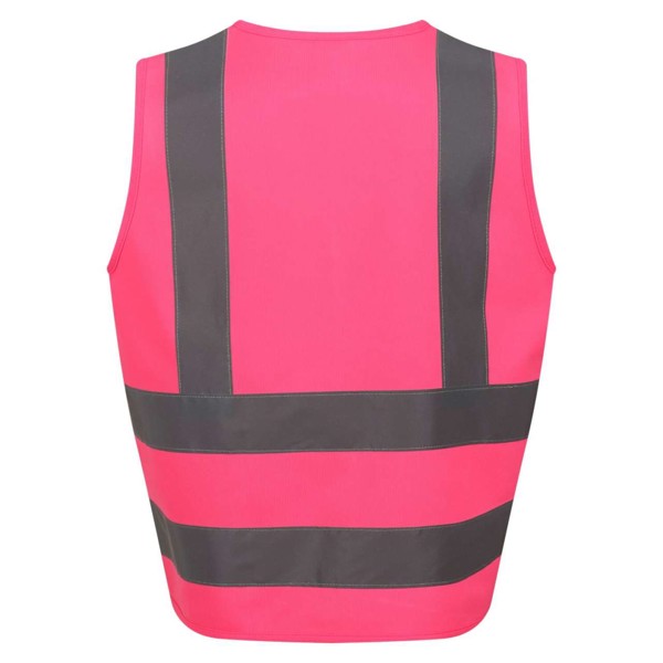 Hi-Vis Pro Junior Vest - Fluro Pink / 32