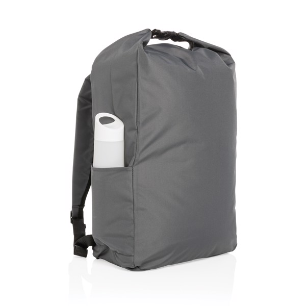 Základní rolltop batoh Impact z RPET AWARE™ - Antracitová