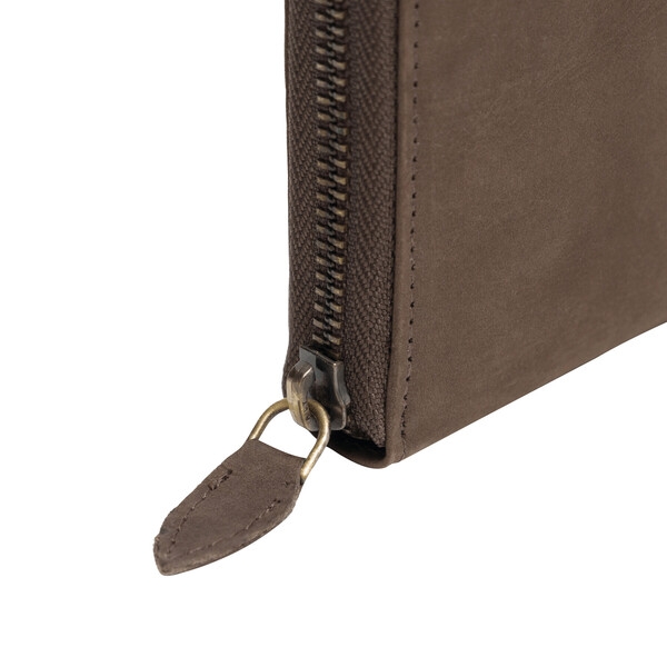 Genuine Leather Purse Lady