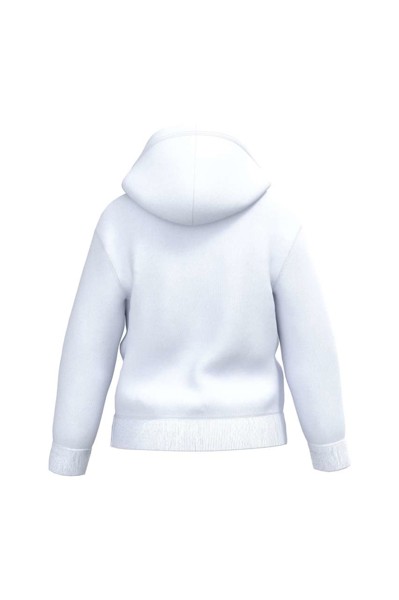Kids' Basic Hoodie Sweatshirt - Ideal White / 10/12