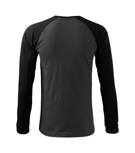 Triko Unisex Rimeck® Street Ls - Ebony Gray / XL