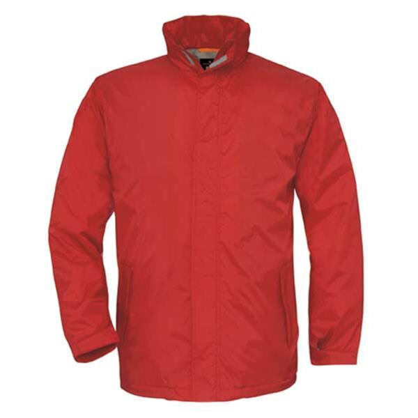 Casaco B&C Ocean Shore - Nylon Tafetta Impermeável - Cinza Escuro / S