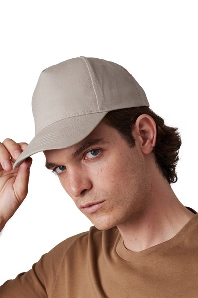Action Ii - 5 Panels Cap - Dark Khaki