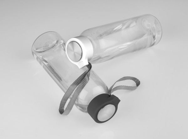 Water bottle CLEAR 500 ml - white