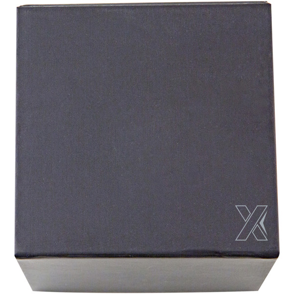 Speaker luminoso SCX.design S26 con anello - Rosso medio / Nero