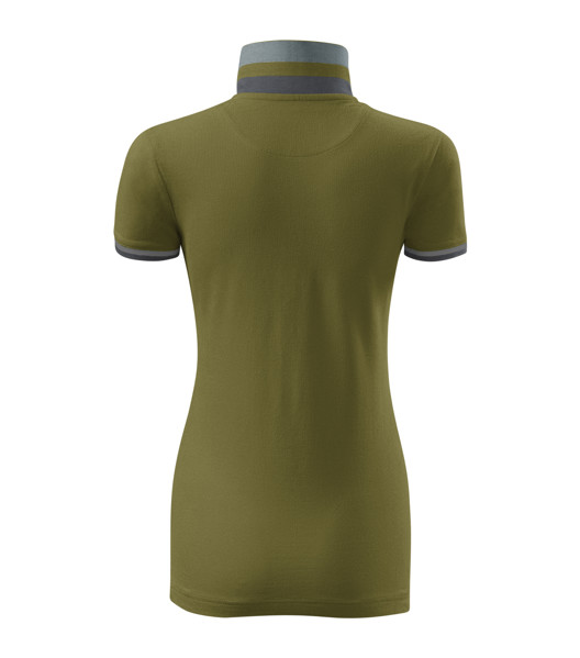 Polokošile Dámská Malfini Premium® Collar Up - Avocado Green / L