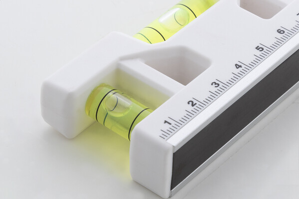 Multilevel Keyring from Recycled ABS - White