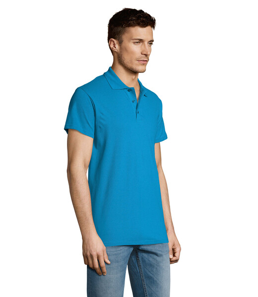 SUMMER II MEN Polo 170g - AquaL