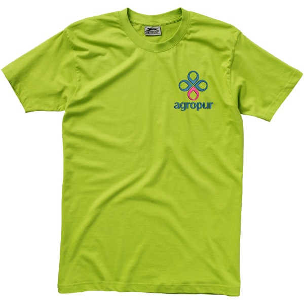 Męski T-shirt Ace z krótkim rękawem - Zielone jabłuszko / XL