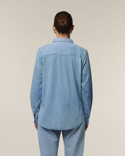 Stella Denim Shirt - Light Wash / XL