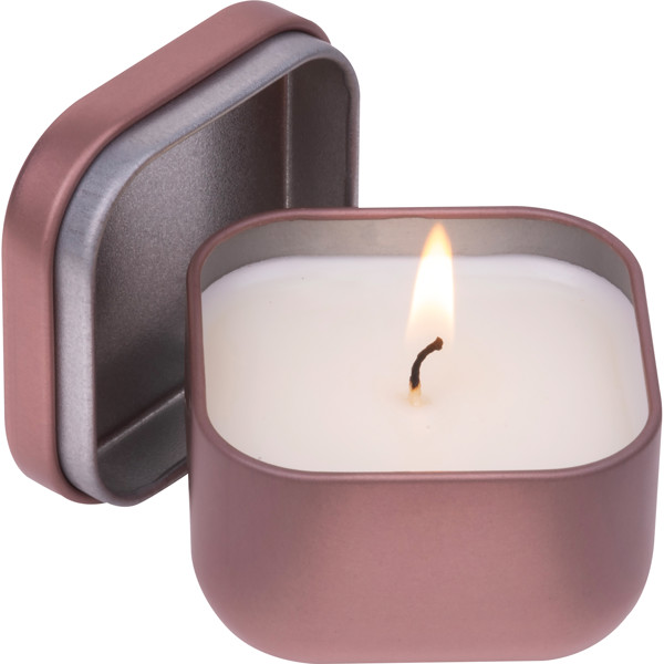 Candle in a metal tin MAUREEN - Copper