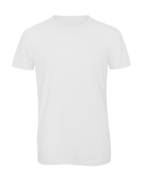 Triblend / Men T-Shirt - White / M