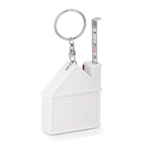 HOUSE. Keyring with measuring tape