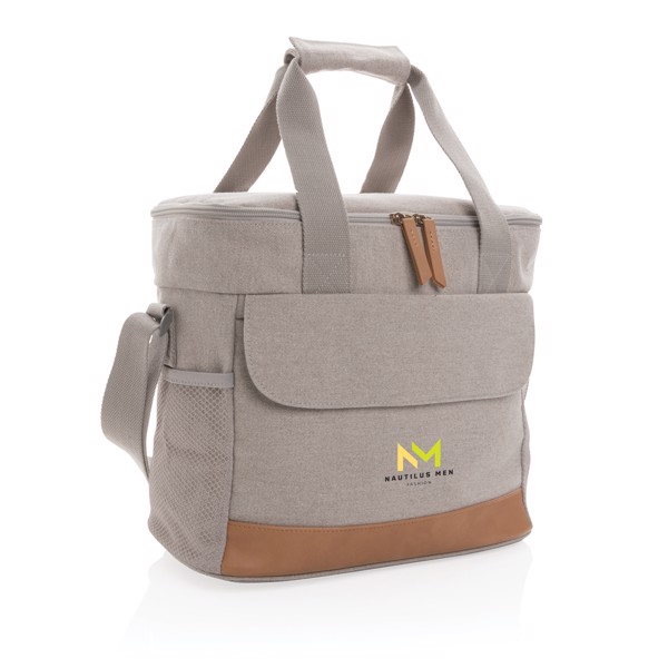 Impact AWARE™ 16 oz. rcanvas cooler bag - Grey