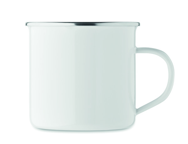 Emajlirana skodelica Plateado L, prostornina 500 ml