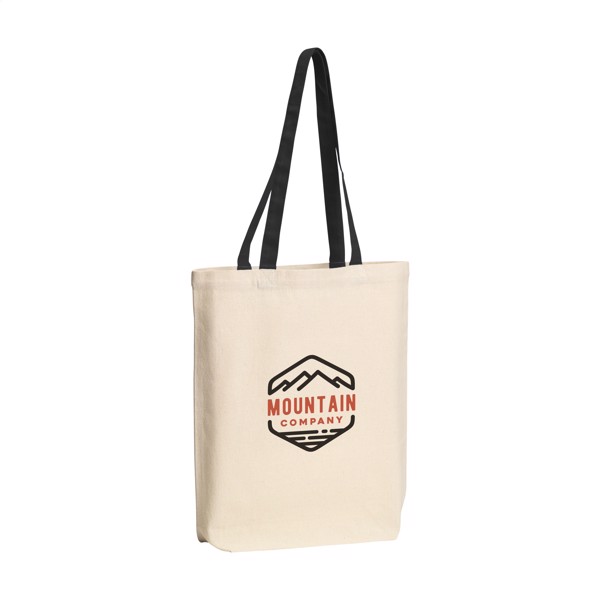Canvas Shoppy Colour (220 g/m²) bag - black