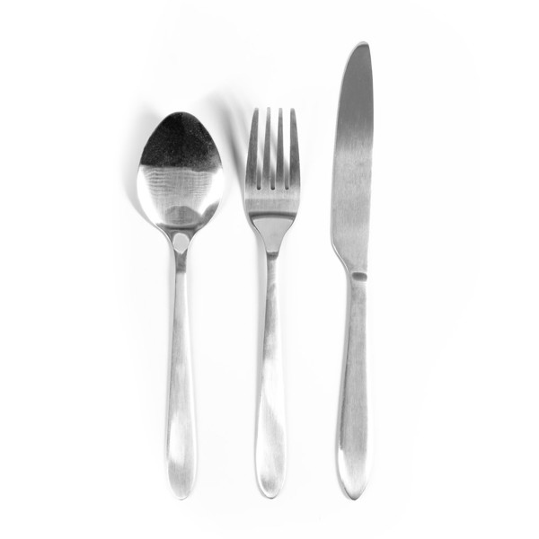 WILEY. 3-piece stainless steel cutlery set