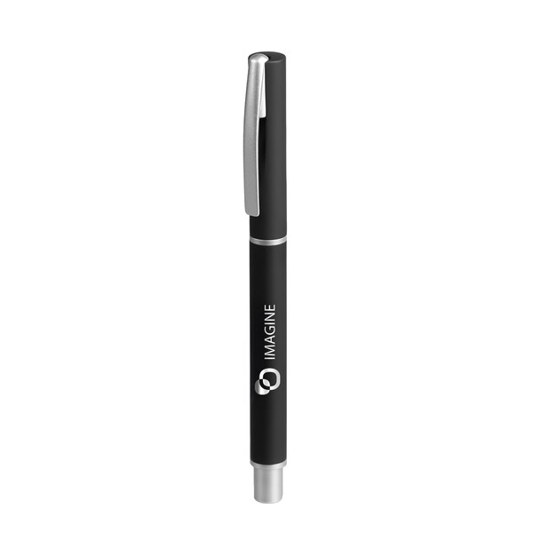 LYD Roller - BND182RB - Stylo à bille roulante en acier inoxydable recyclé