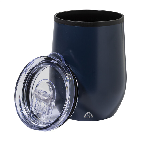 Mug thermos Poppy - Bleu Foncé