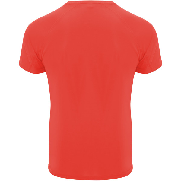 T-shirt Bahrain en maille piquée à manches courtes pour homme - Fluor Coral / 3XL