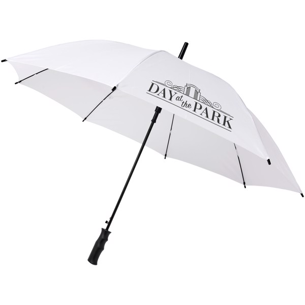 Bella 23" auto open windproof umbrella - White