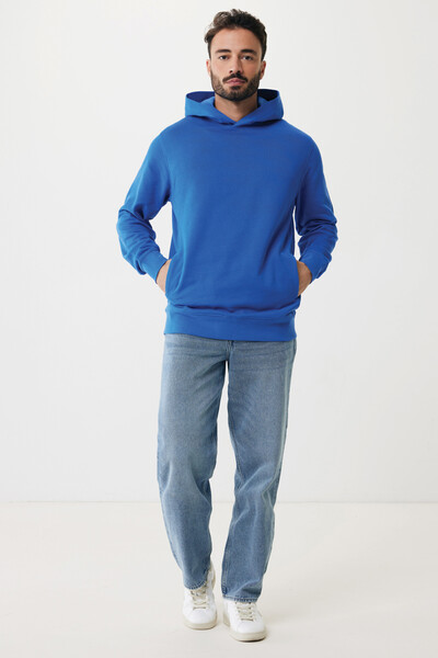 Sweat à capuche avec poches latérales Iqoniq Yengo - Bleu Royal / XL