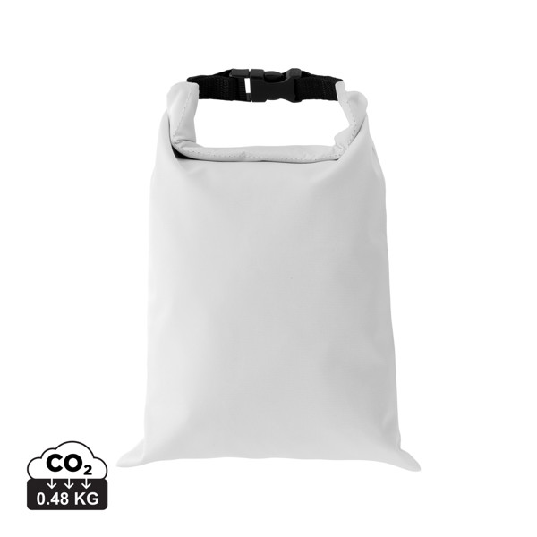 Snackstrap AWARE™ RPET foldable lunchbag 30x20CM - White