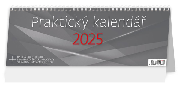 Plánovací stolní kalendář Praktický 2025 -