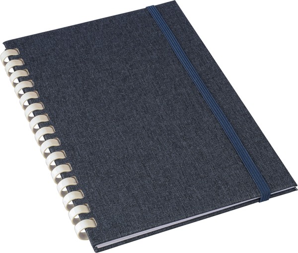 Caderno rPET (A5) Ilias Original - preto