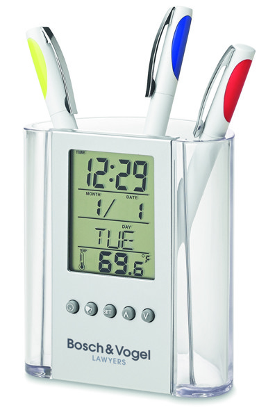 Pen holder with calendar Prodigy