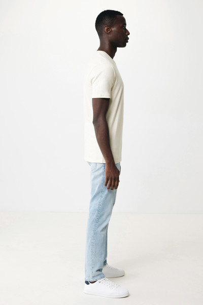 T-shirt en coton recyclé non teinté Iqoniq Manuel - Natural Raw / XXS
