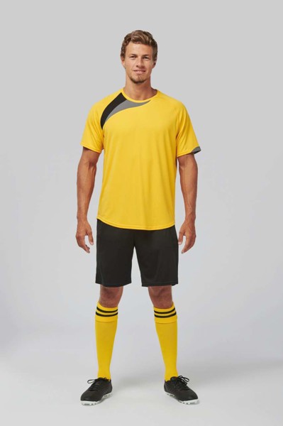 DRES KRATKIH RUKAVOVA ZA ODRASLE - Royal / Bijela / Light Siva / S