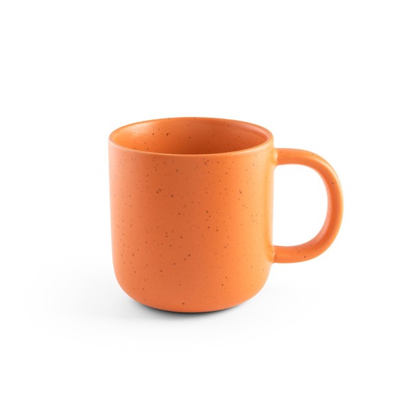 COFFEE CONSTELLATION. Keramický hrnek na kávu 75 ml - Oranžová