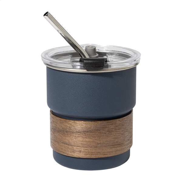 Mug Thermos De Voyage Rss Waffee - Bleu Foncé