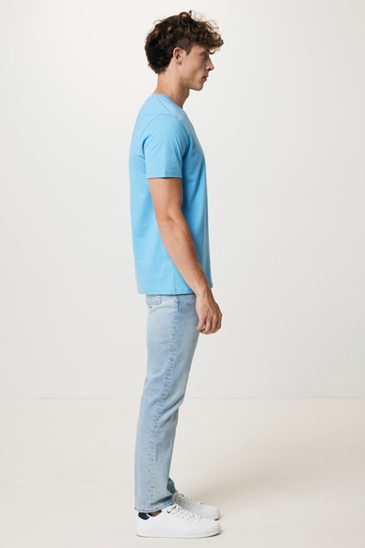 T-shirt en coton recyclé Iqoniq Bryce - Tranquil Blue / XXL